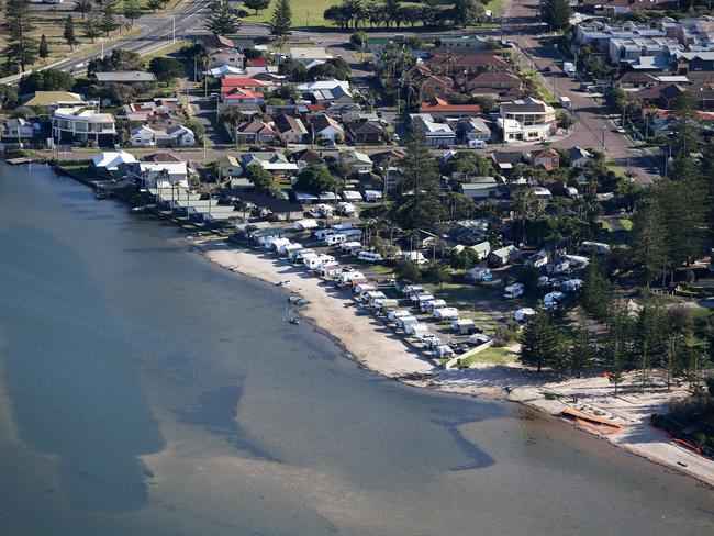 The Entrance North: The new study took into account particular local conditions and how they would affect coastal erosion. Picture:Peter Clark