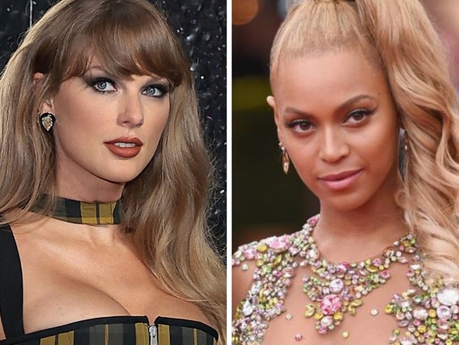 Taylor Swift and Beyonce. Picture: Supplied