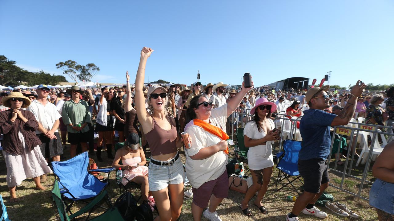 Hands in the air! Picture: Mike Dugdale