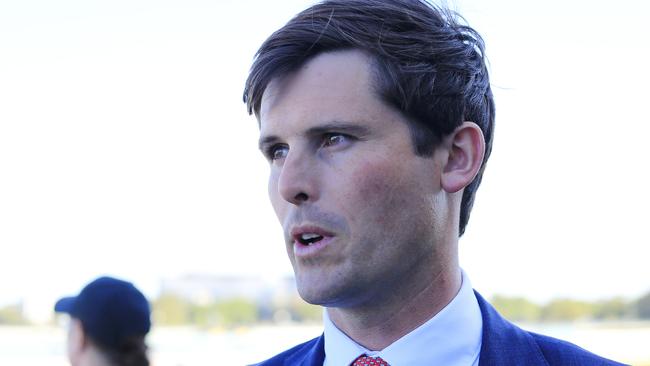 James Cummings looks on after winning the Silver Eagle.