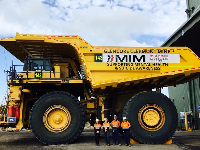 MATES in Mining  MATES in Construction and the success it’s had in reducing suicides rates and increasing awareness in the Queensland construction industry (left to right) Sonia Schmid, Sonya Mussen, Wade Cox, Allan Treacey