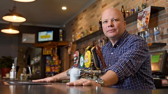 Meadows Hotel owner Adrian Prosser. Picture: Naomi Jellicoe