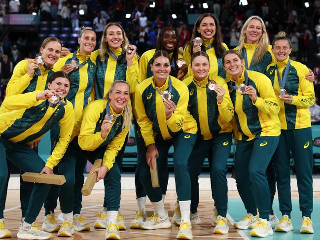 George and the Opals have achieved World Cup (2022) and Olympic (2024) bronze medals. Picture: Elsa/Getty Images