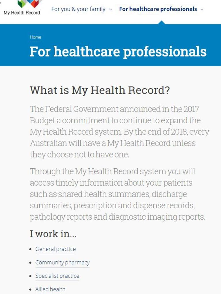 My Health Record: How to opt out in Western Sydney | Daily Telegraph