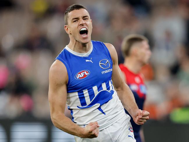 Luke Davies-Uniacke is one of the game’s in-form midfielders. Picture: Dylan Burns/AFL Photos