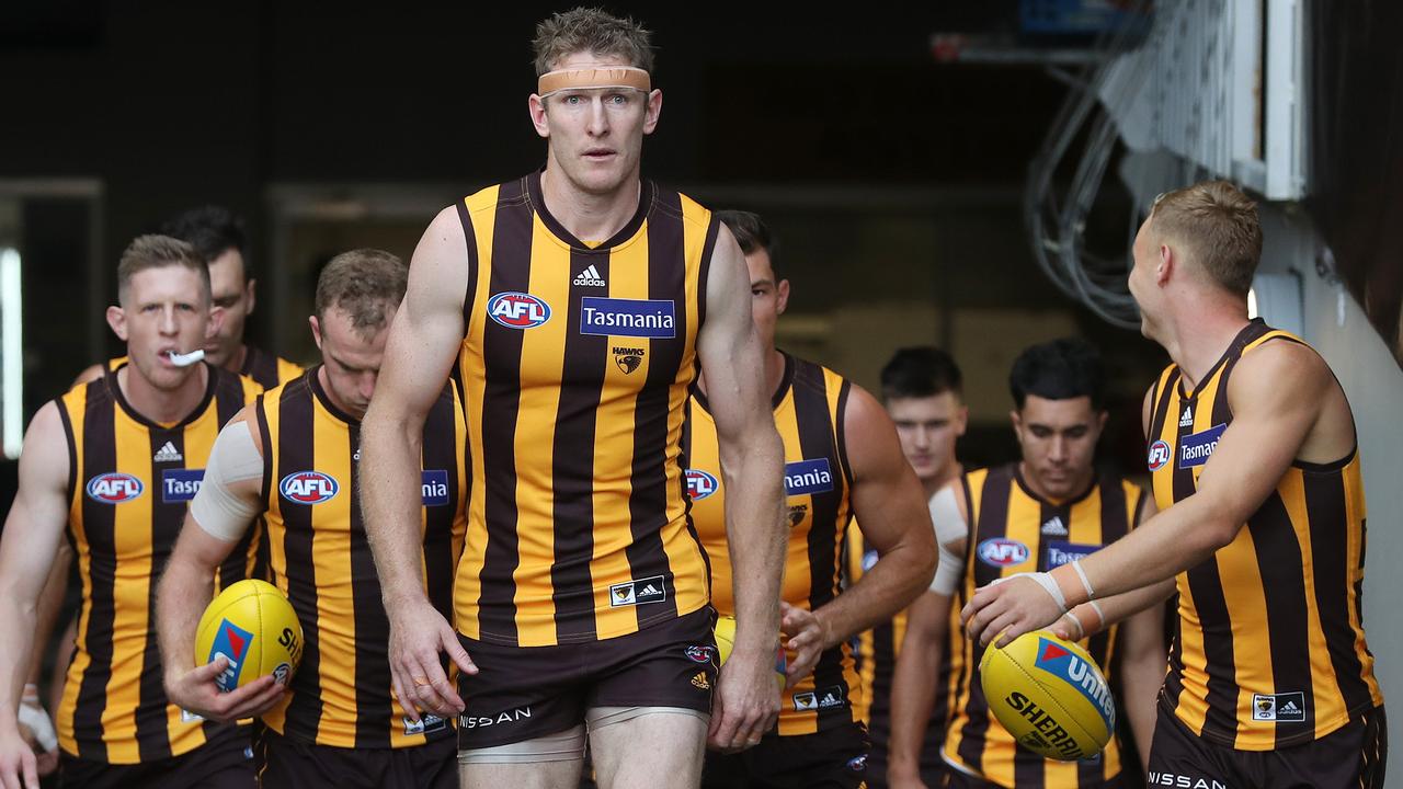 Ben McEvoy will captain Hawthorn again. Picture: Michael Klein