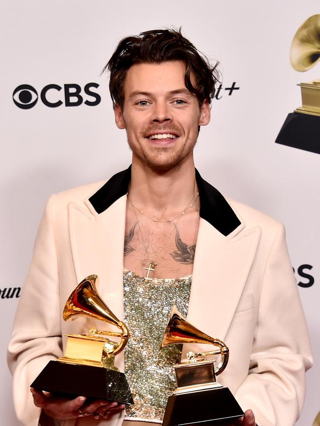 The singer has long been famous for his thick locks. Picture: Alberto E. Rodriguez/Getty Images