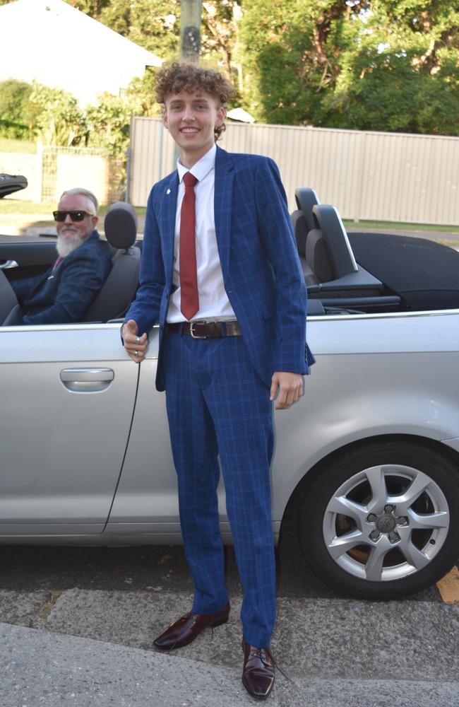 Otto Kruyer at the Sunshine Coast Grammar School formal on November 17. Picture: Sam Turner