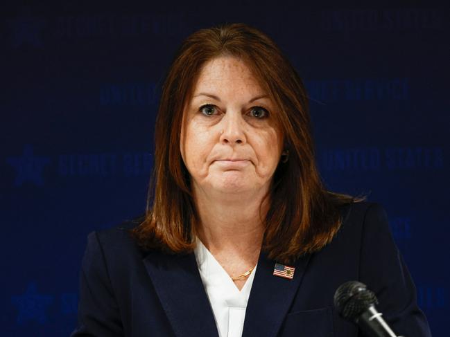 US Secret Service Director Kimberly Cheatle. Picture: Kamil Krzaczynski/AFP