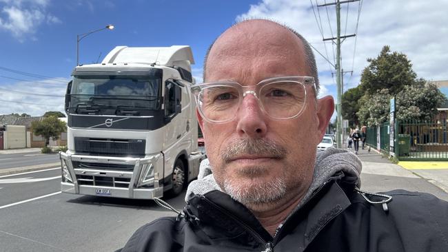 MTAG President Martin Wurt says Francis St is among the city’s most contentious roads and has been a battleground regarding the impact of trucks on residents for decades. Picture: Nilsson Jones