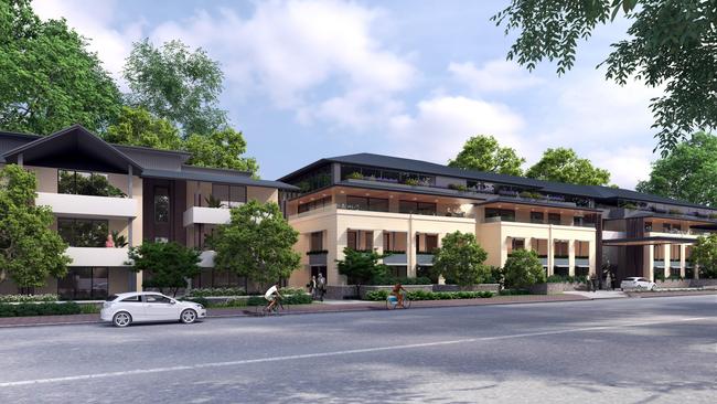 An artist’s impression of Life Care’s vision for a retirement home at on Beulah Rd at Norwood.