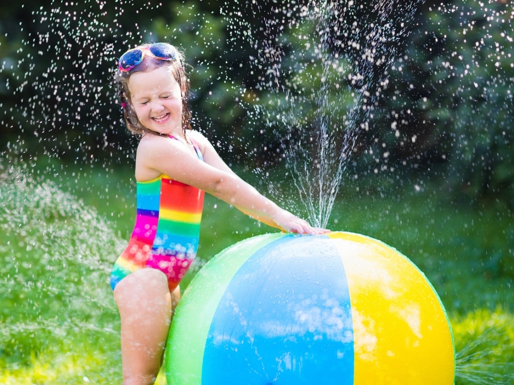 Kids sales in sprinkler