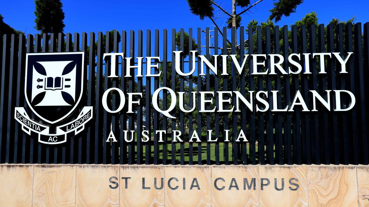 The University of Queensland was named in a number of categories. Picture: News Corp Australia