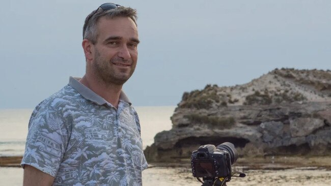 Photographer Andrew Burston who captured South Australia’s Best Weather Photo for 2024. Picture: Supplied