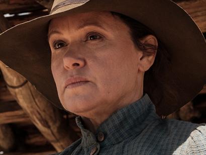 A still frame of the Aussie flick The Drover's Wife The Legend of Molly Johnson which will play on the opening night in Darwin and Katherine. Picture: Supplied.