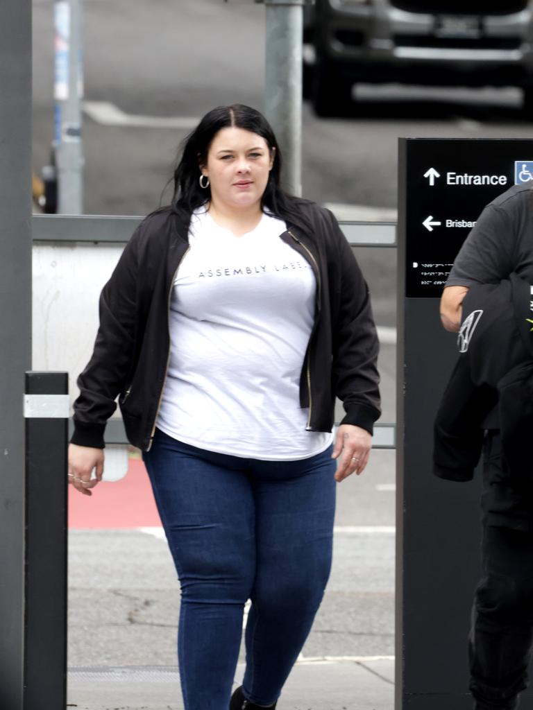 Key witness Felicity Torrens, at Brisbane District and Supreme Court - on Friday 16th May 2025 - Photo Steve Pohlner