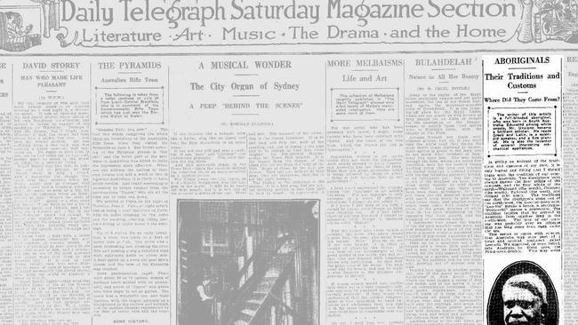 The article Unaipon wrote for The Daily Telegraph in 1924.