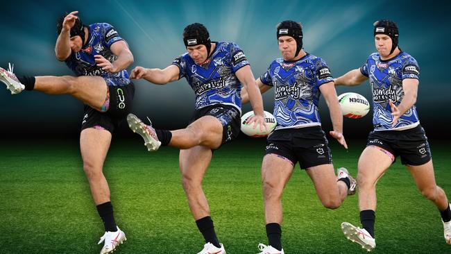 Matt Burton has one of the deadliest kicking games in rugby league.