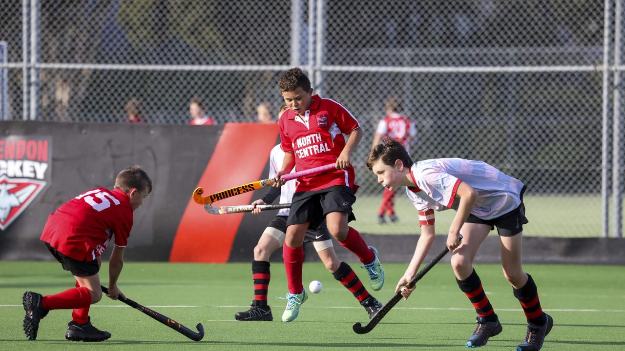 Under 13 Boys Glenelg v Central. Picture by Wayne Taylor.