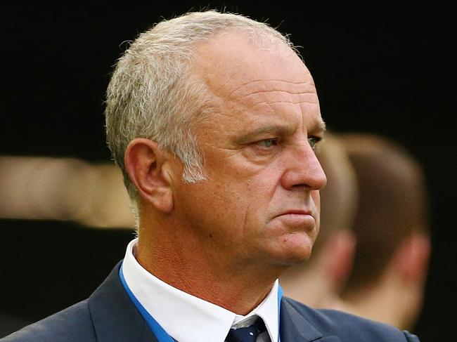 Melbourne Victory V Sydney FC, 26th January at Etihad Stadium, Melbourne Australia. Sydney FC's coach Graham Arnold Picture : George Salpigtidis