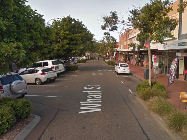 Staff at a Wharf St restaurant, Forster, were assaulted after a couple allegedly refused to comply with Covid check-in requirements. Pic Google