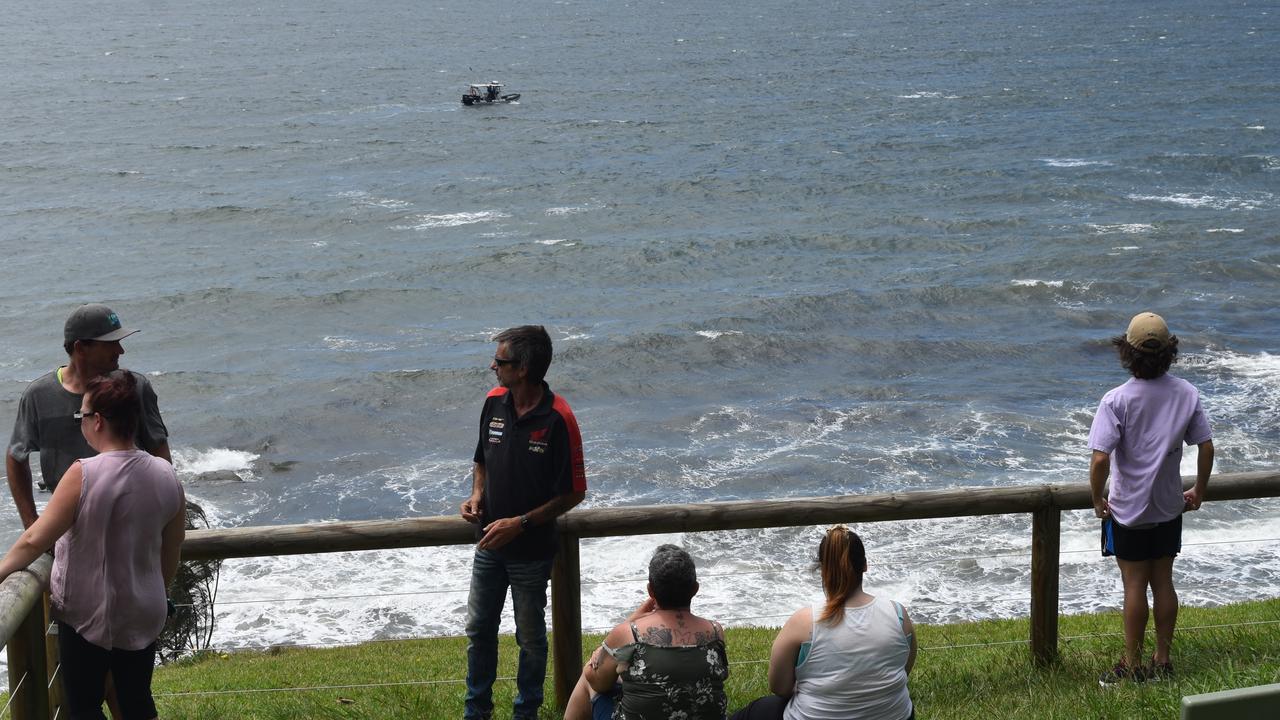 Water police ramped up their search on December 5 to find 20-year-old Capalaba man Travis Davis. Picture: Sam Turner