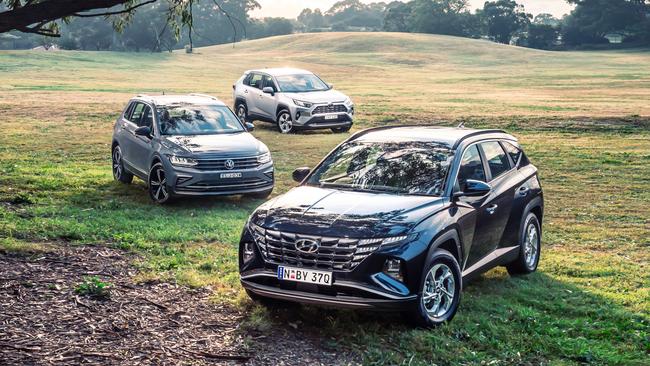 The hybrid Tucson will help Hyundai take on the VW Tiguan and Toyota RAV4.