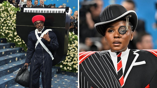Andre 3000 (L) Janelle Monae (R). Picture: Getty
