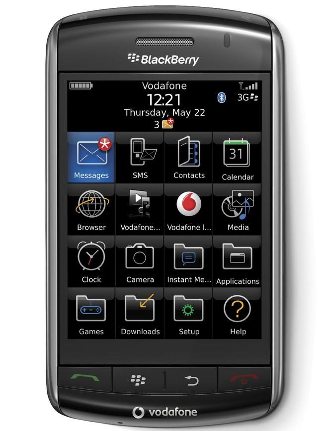 The BlackBerry Storm had no keyboard, but could never compete with the iPhone.