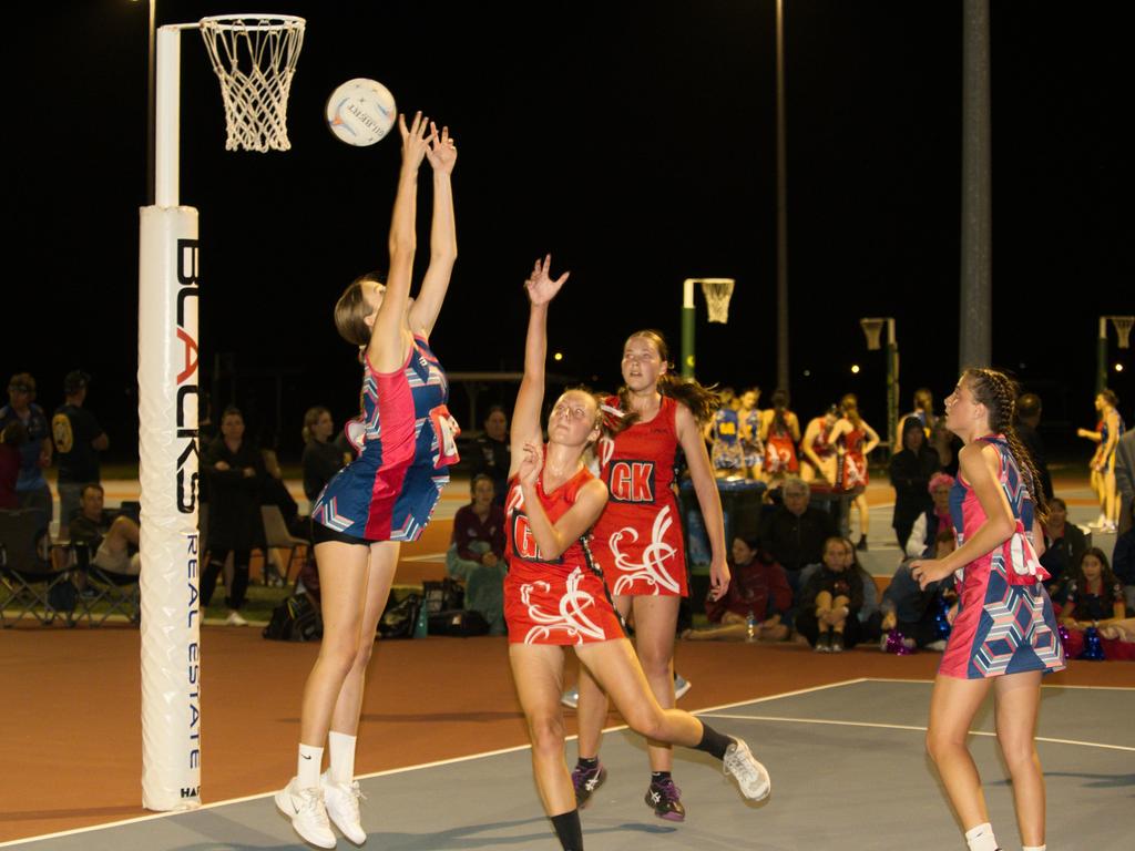 Fast and athletic is why these ladies are Div. 1. Darcie Turton all over the court for DAS in the 2021 Mackay Netball Association seniors grand final. September 4th 2021 Picture: Marty Strecker