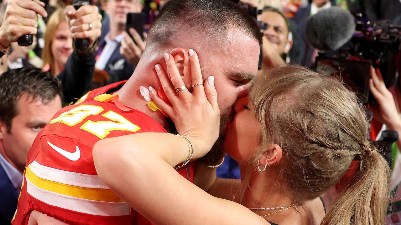 Travis Kelce fuels Taylor Swift engagement, baby rumors on New Heights  podcast | The Advertiser