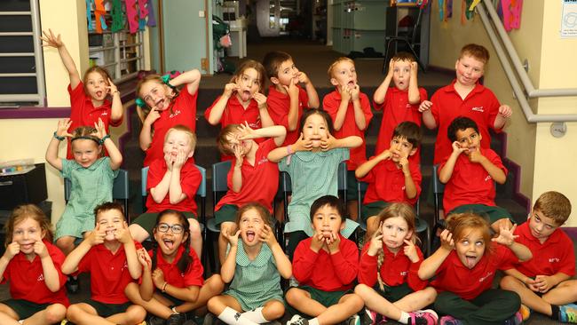 Bellaire Primary School 2025 Prep TK front Hazel Nankervis, Ollie Stapleton, Amayra Narwal, Ravenna Clark, Yeewei Ho, Keeley Sydenham, Arabella Hodgson, Tommy Edwards. Middle Aria Freeman, Rafferty Tuohy, Archie Arnold, Mingli Fan, Elmer Petrovski, Harris Hearne. Back Isla Vogrin, Ruthie Gibbons, Isla Rogers, Ned Montgomery, Harry Clark, Finn Mcnamara, Knox Campbell