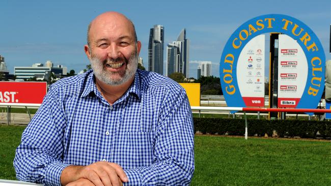 Gold Coast turf club CEO Steve Lines. Photo: John Gass.