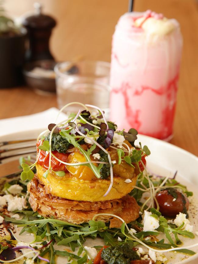 The tarte tatin at Frank’s. Picture Andrew Tauber