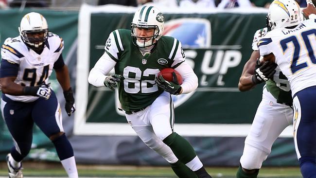 Hayden Smith in action for the New York Jets. Picture: Getty Images