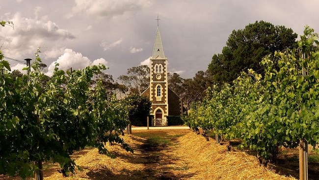 Henschke vineyard.