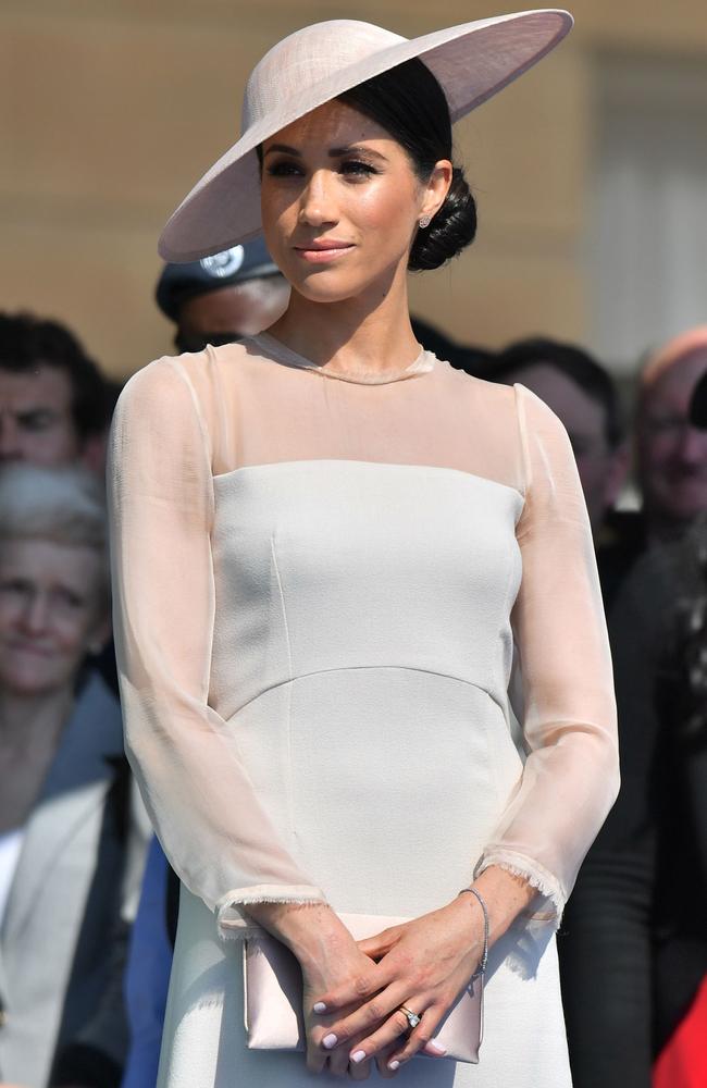 As the Duchess of Sussex, Meghan Markle is now forbidden from speaking on political issues. Picture: Georges Rogers/SIPA/MEGA