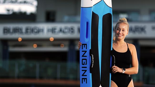 Nutri-Grain series champion Brielle Cooper has switched clubs from Kurrawa to Burleigh Heads Surf Club. Photo Scott Powick Newscorp