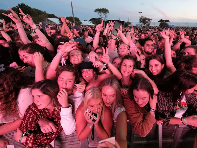 The Drop music festival in Torquay. Picture: Mark Wilson