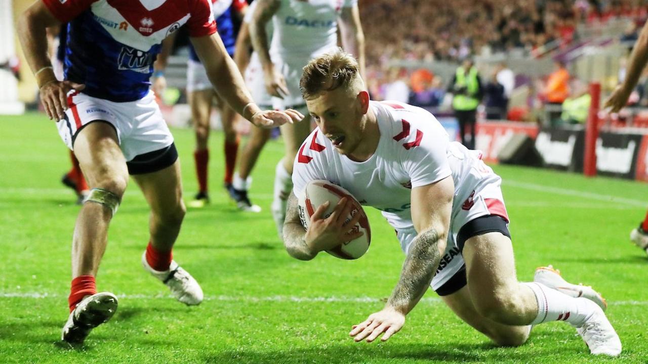 England rugby shop live score