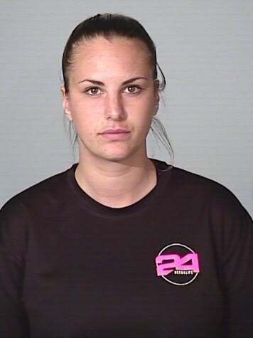 Monique Agostino’s mugshot. Picture: NSW Police