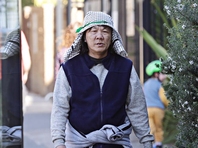 SYDNEY,  AUSTRALIA, NewsWire Photos. AUGUST 9, 2023. Tom Quach the man who allegedly stole an ibis from a public park before tying the native bird up by its feet to dry it out before cooking it, arriving at Waverley Local Court. Picture: NCA NewsWire/ Adam Yip