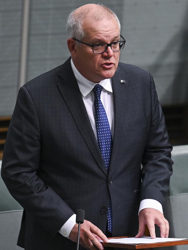 Scott Morrison ordered the report. Picture: NCA NewsWire / Martin Ollman