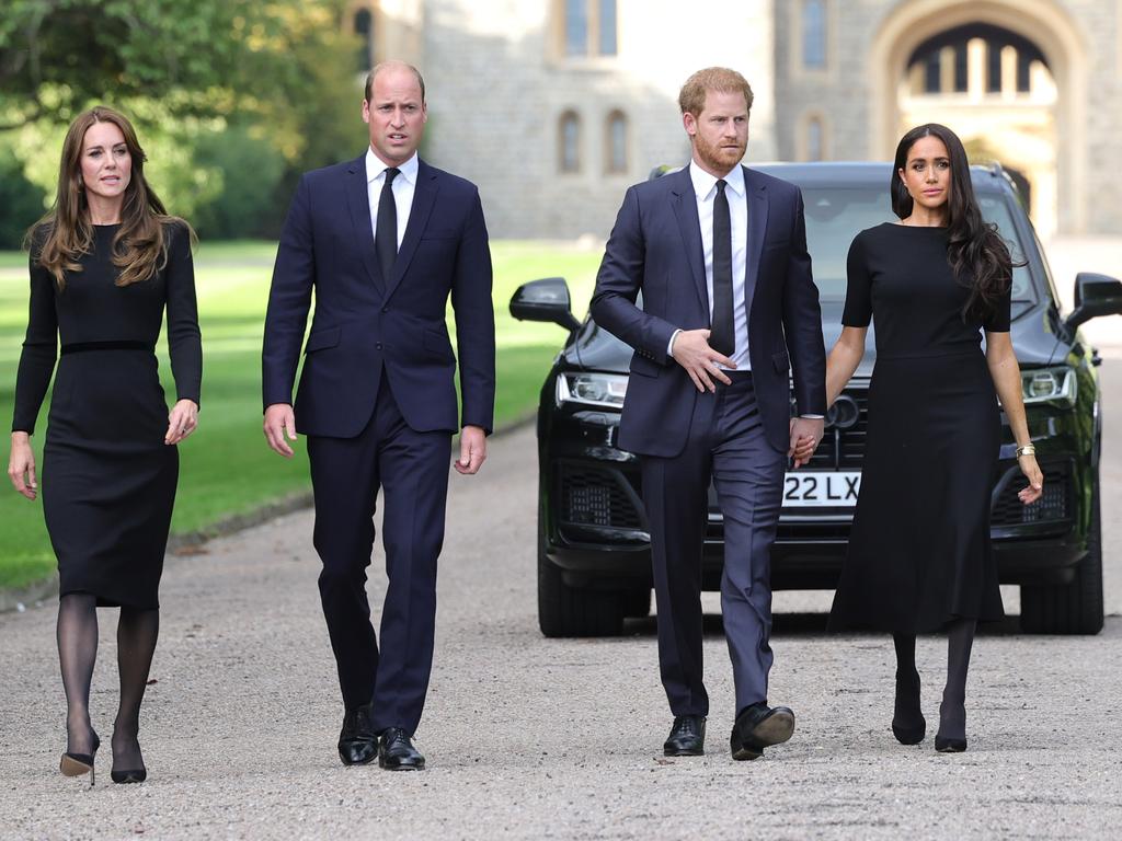 Queen Elizabeth II live updates: Prince Harry, Meghan Markle join