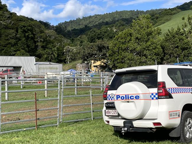 A two-year-old girl has died after being pulled from a hot car at a property in Eungella. Picture: Fergus Gregg