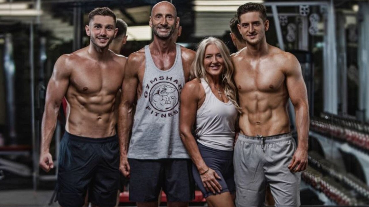 The McGillivray family lost a combined 38kg after taking up a gruelling fitness regimen