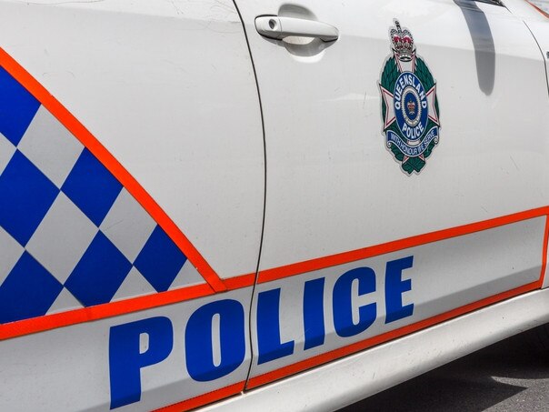 Broadbeach, Australia- March 4, 2013: Police car in Broadbeach on the Gold Coast of Australia. The car is parked on a small street along the beach of Broadbeach and the police officers are patrolling the area to ensure safety.