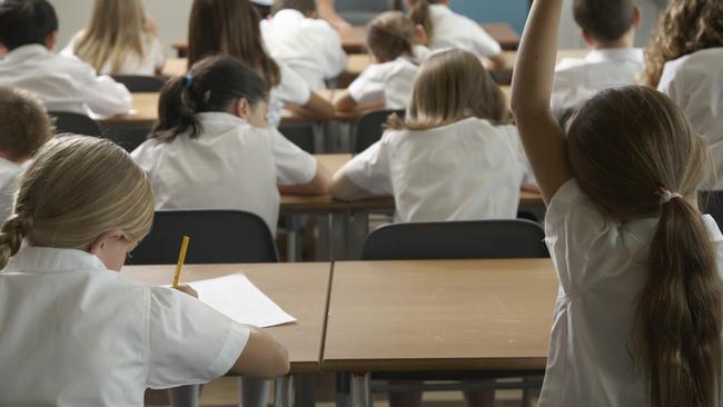 Generic school students, school kids, classroom, teacher Picture: Getty Images