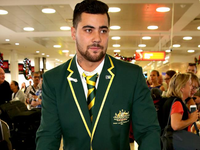 Andrew Fifita toured with the Kangaroos in 2013. Picture: Gregg Porteous