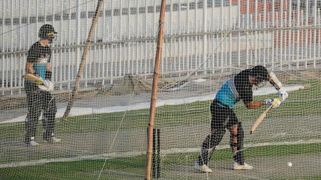 New Zealand's cricketers had been training at the ground. Photo by Aamir QURESHI / AFP